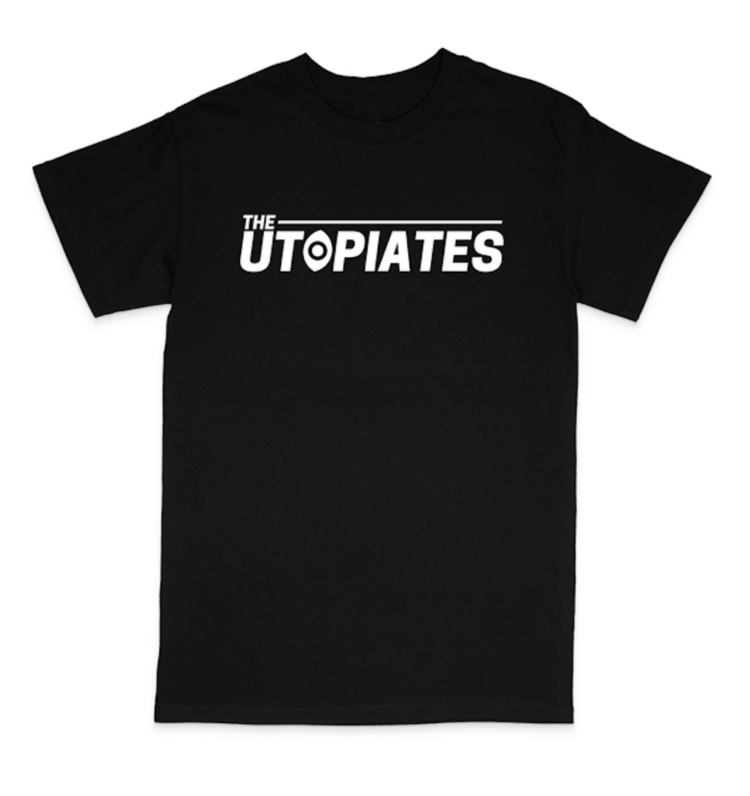 Utopiates Logo T Black - Small